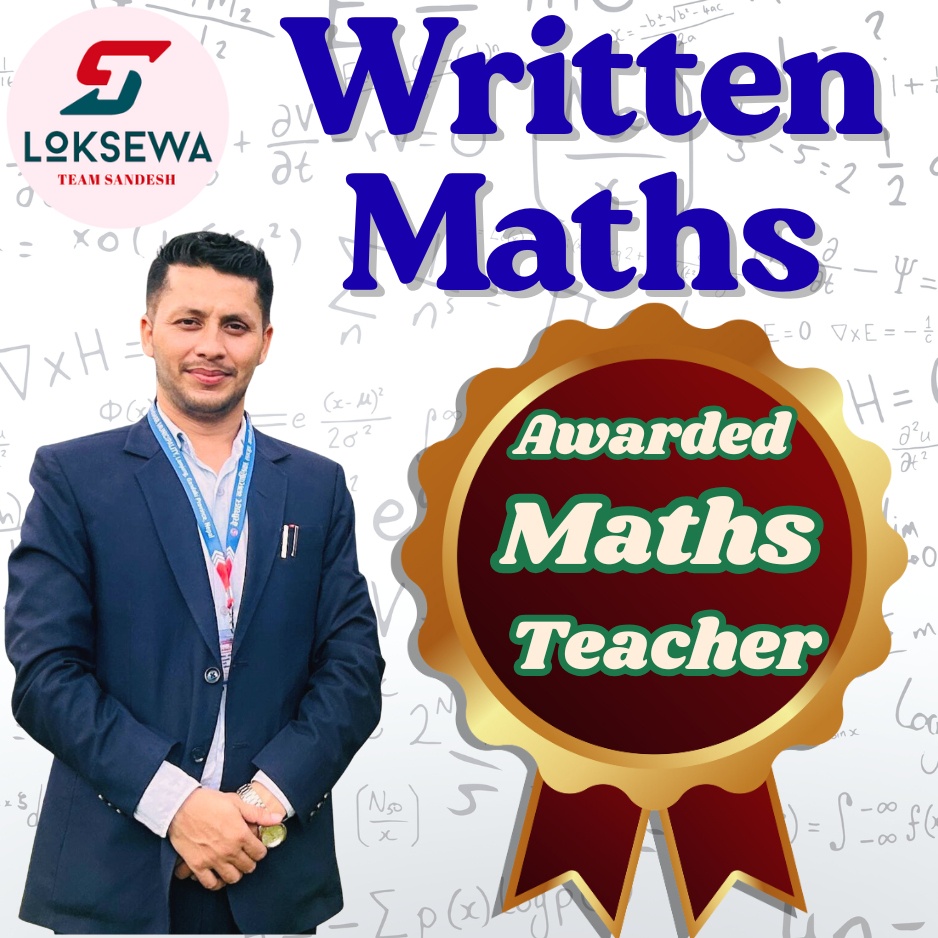 Written Math Class (2nd Paper) Class  By Ishwari Sir