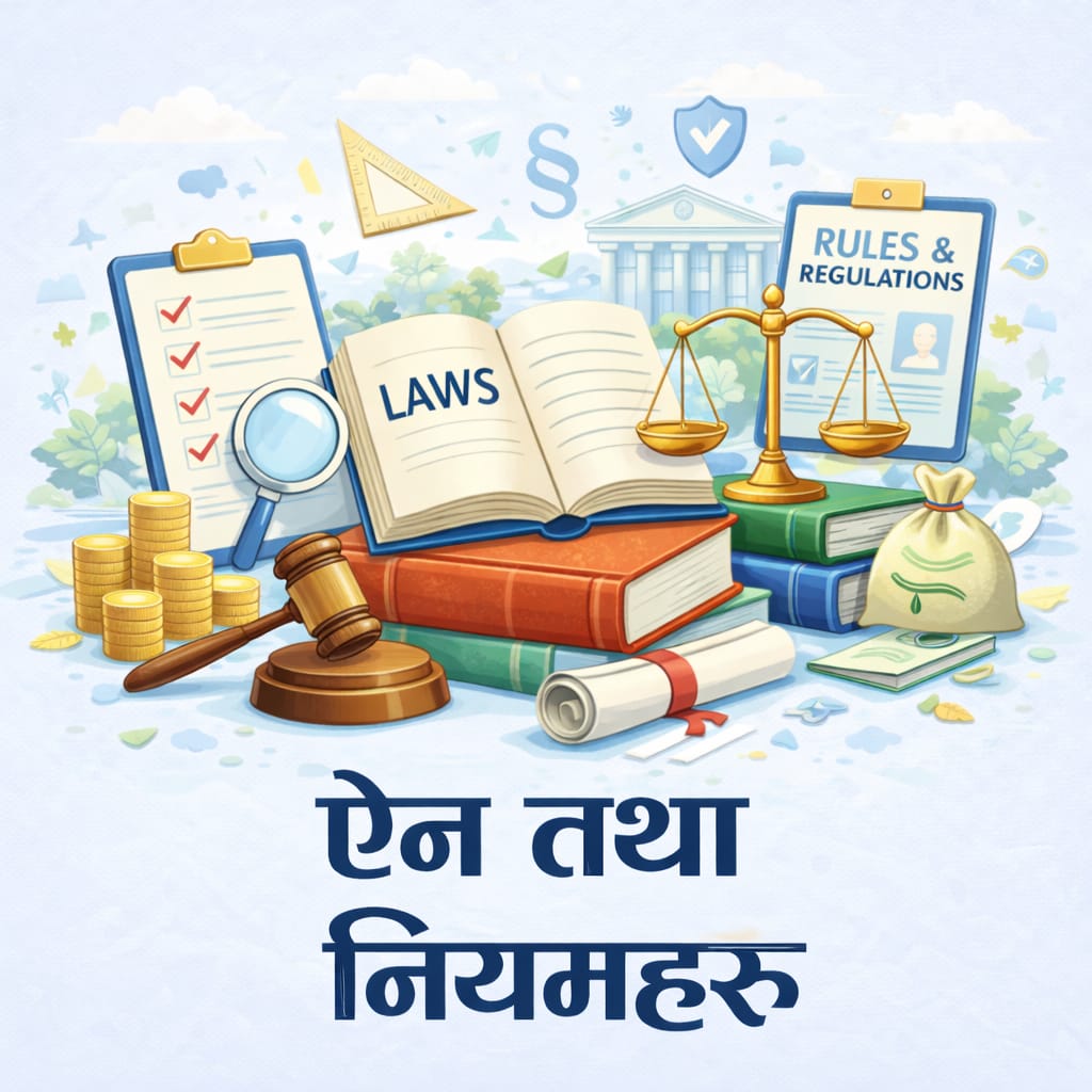 द्धितीय पत्र [खण्ड (ग) ] ऐन तथा नियमहरु  {अङ्क-३० }