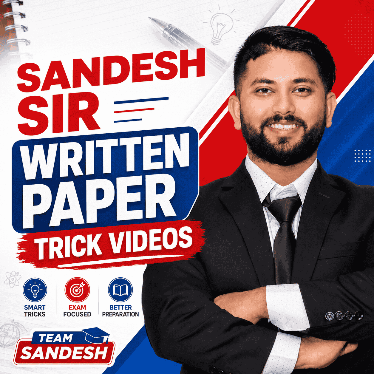Written Paper Tricks Video By Sandesh Sir