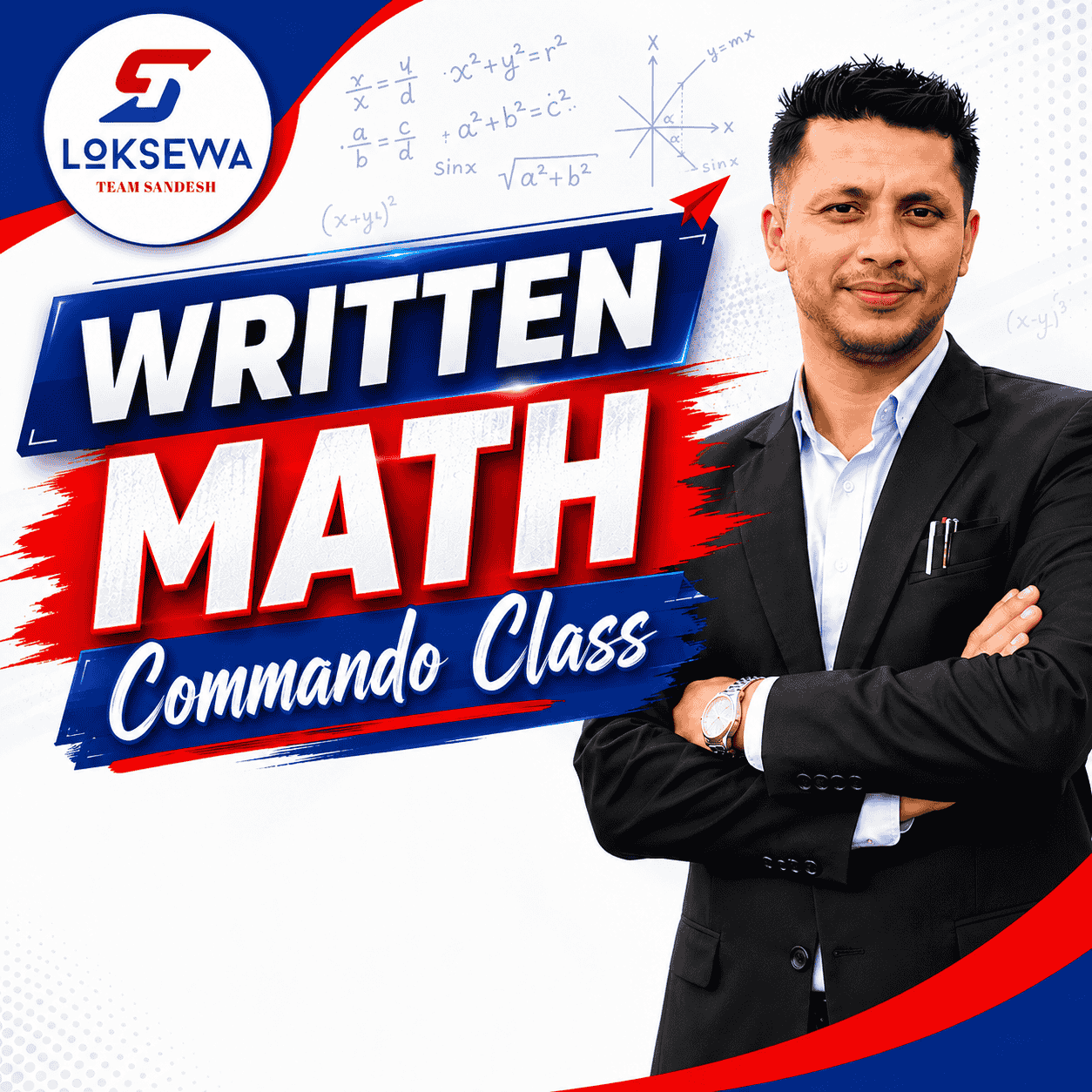 Written Math Commando Class by Ishwari Sir