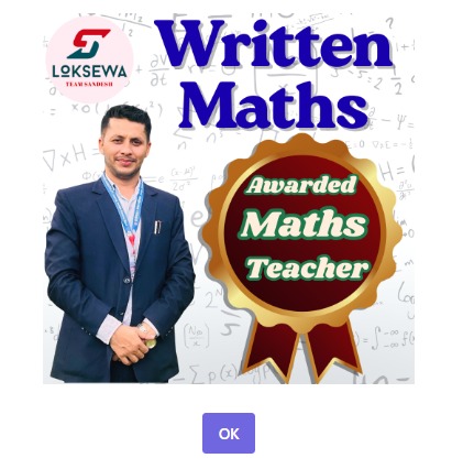 Written Math Class Video By Ishwari Sir