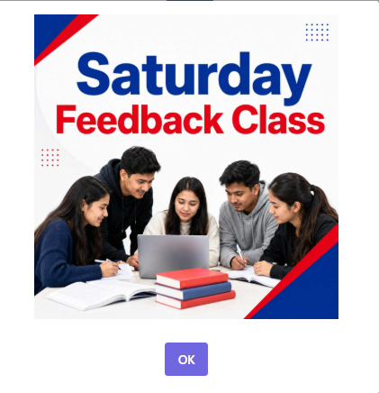 Saturday  feedback class